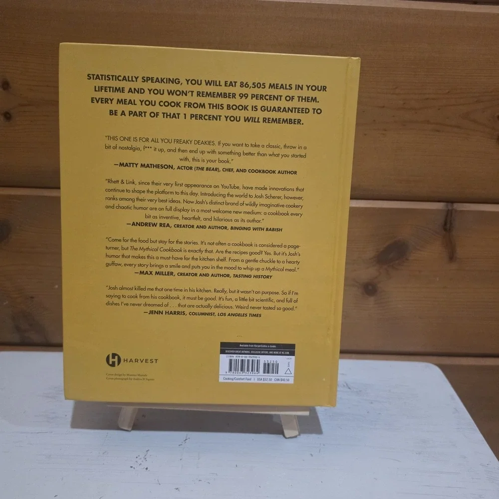 Mythical Cookbook 10 Simple Rules Cooking Deliciously Josh Scherer Rhett Link